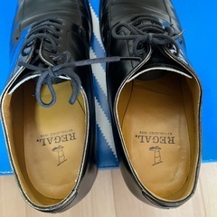 20％オフにしました。リーガル革靴26cmの画像