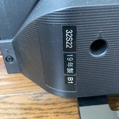 TOSHIBA　REGZA　32S22　液晶テレビ　19年製の画像