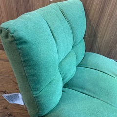 ニトリ 繋がるポケットコイル座椅子 クーンS グリーンの画像