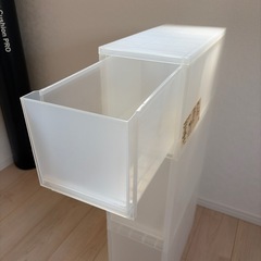 無印良品　ポリプロピレンストッカー
の画像