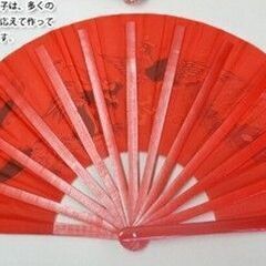 美品！　開いたら音が出る竹製で持ちやすい太極扇！お手製ケース付きです。の画像