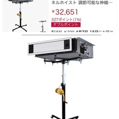 サポートリフター ウインチ 手動昇降リフト 業務用エアコン設置や天井ボード工事、荷上げなどにの画像