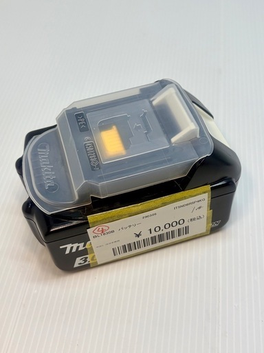 （中古美品 ）マキタ  BL1830B バッテリー（3.0Ah 18V）沖縄市KODEN