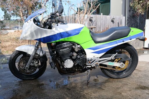 GPZ900R 平成2年 A7 逆輸入車 フルパワー ninja 忍者 カワサキ ニンジャ パーツ多数 レストアベース