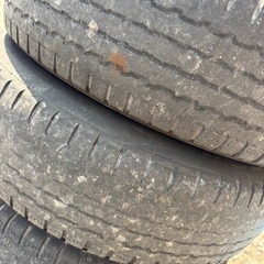 ホイール付きタイヤ４本の画像