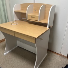 王道の学習机の画像