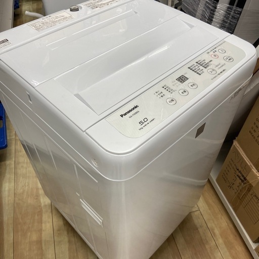 Panasonic 5.0kg全自動洗濯機【リサイクルフカツ岡崎倉庫店】260329SM-20