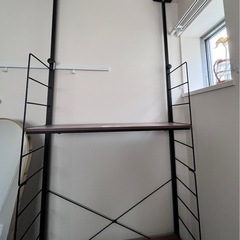 【収納ラック】突っ張り壁面収納 Nポルダディープ2の画像