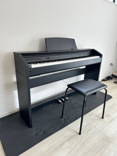CASIO カシオ Privia PX-750 電子ピアノ 88鍵 ブラック 椅子付