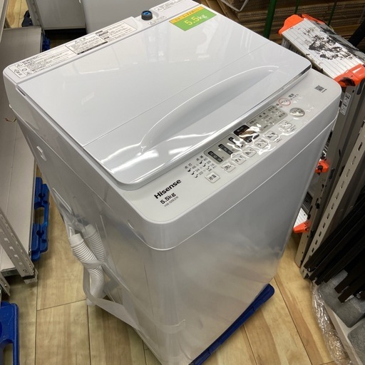 Hisense 5.5kg全自動洗濯機【リサイクルフカツ岡崎倉庫店】260329SM-21