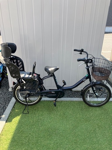 子供乗せ　自転車　チャイルドシート付き