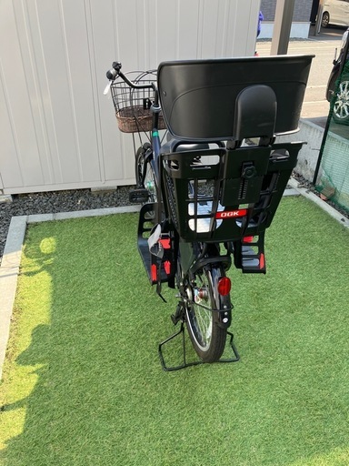 子供乗せ　自転車　チャイルドシート付き