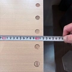 キャットケージ　2段　木目の画像