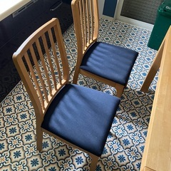 寸法追記しました　IKEA ダイニングテーブル　ダイニングチェアの画像