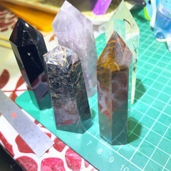 4/11レイクタウンフリーマーケット、インド刺繍、天然石、お米、均一売切多数の画像