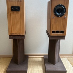 🍀【即決優先】長岡鉄男設計 自作スピーカースタンド ペア｜音質重視の方へ。一点ものの画像
