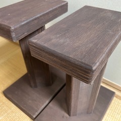 🍀【即決優先】長岡鉄男設計 自作スピーカースタンド ペア｜音質重視の方へ。一点ものの画像