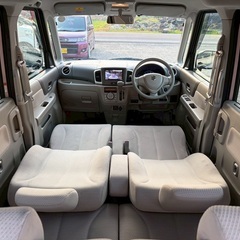 低走行9万キロ台☆月々1万円〜分割払い可❗️ 車検2年付き！【名義変更代込み】大人気☆スズキ スペーシア☆Bluetooth対応ナビ付き☆走行中DVD見れます☆ETC付き☆電動スライドドア☆ドラレコ☆スマートキー☆フルオートエアコン☆事故修復歴無し☆極上車☆そのまま乗って帰れます‼️の画像