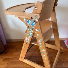 カトージ 木製ハイチェアの画像