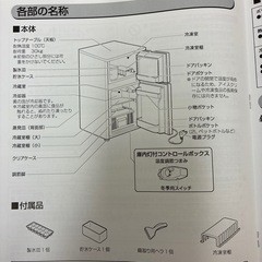 ほぼ新品*2025年製ノンフロン冷凍冷蔵庫*IRSD-9B(90L)の画像