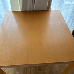 無印良品ブナ合板テーブルの画像