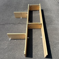 200系 ハイエース SGL車中泊自作ベッドキット　シングル~セミダブル ワイドの画像