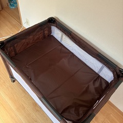 ベビーベッド　サークル　折りたたみの画像