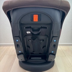 Joieチャイルドシート（ブラウン）＋TMJシートプロテクター／新生児〜4歳頃の画像