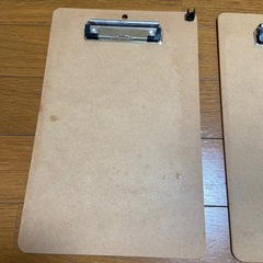クリップボード　バインダー×2の画像