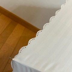 【超美品】日傘 白 の画像