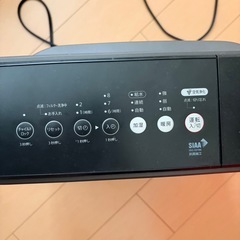 シャープ　プラズマクラスター加湿　セラミックファンヒーターの画像