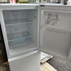 ★【ニトリ】 2ドア冷蔵庫 2024年 140L［NTR-140WH］【3ヶ月保証付き★送料に設置込み】💳配送時🌟代引き可💳※現金、クレジット、スマホ決済対応※の画像
