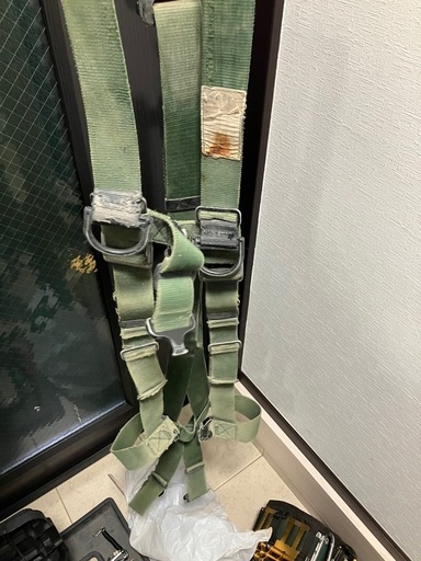 腰道具一式、フルハーネス一式、その他諸々