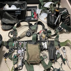 腰道具一式、フルハーネス一式、その他諸々の画像