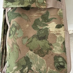 【未使用】Coleman アウトドアワゴン 迷彩 カモフラ 折りたたみ キャリーカートの画像