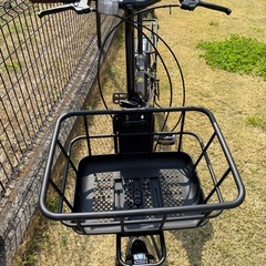 【美品】ロゴス　折りたたみ自転車　カゴ付きの画像