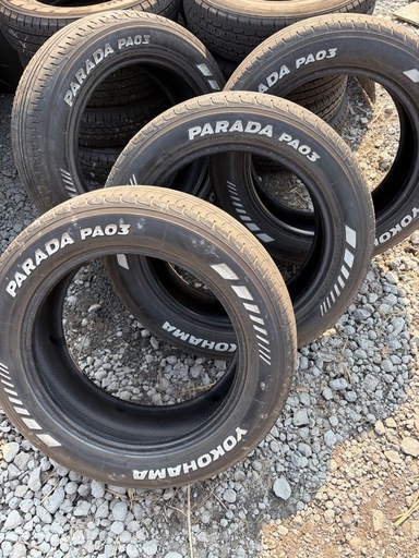 ハイエース　ホワイトレター