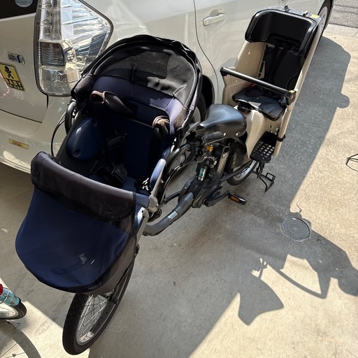 子供乗せ自転車　ギュット　パナソニック