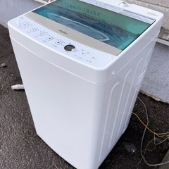 札幌市内配送可 18年製 Haier ハイアール 5.5kg 全自動洗濯機 JW-C55A の画像