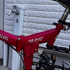 折りたたみ自転車の画像