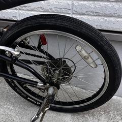 折りたたみ自転車の画像