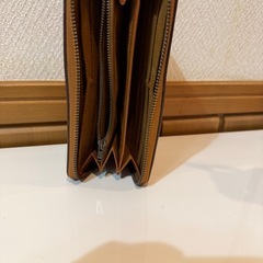 【美品】革財布　ブラウンの画像