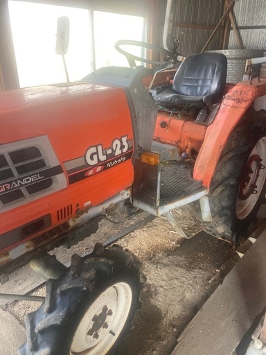 クボタGL23 トラクター　ロータリーあり