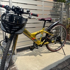 超美品 ブリヂストン｜BRIDGESTONE 24型 子供用自転車 エクスプレスジュニア (ゴールド＆ブラック/外装6段変速) EX46 の画像