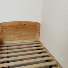 ニトリ　シングルベッドの画像