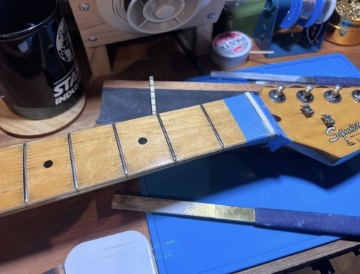 1989年製 Squier スクワイヤー ストラトキャスター 電気改良・調整済み