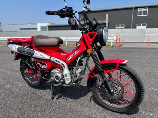 ⭐️自賠責付でお得⭐️ハンターカブCT125❗️セル付4速⭐️ブレーキパッド・プラグなど新品交換済み⭐️