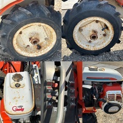 クボタ 管理機　耕運機 「TA6-S」 畝立て ガソリン6.2馬力の画像