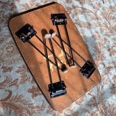 レトロ　折りたたみミニテーブルの画像