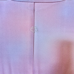 【春限定】桜色×雲取り文様✨正絹訪問着／本仕立て／低身長さん向け／お花見に🌸の画像